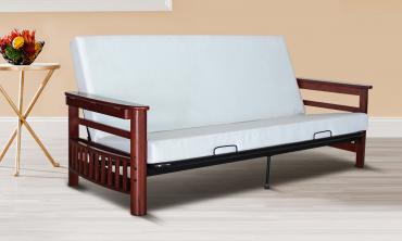 Wooden Metal Sofa Cum Bed