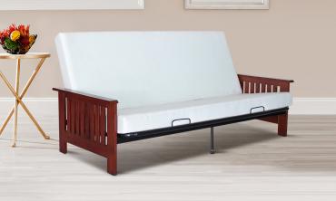 Wooden Metal Sofa Cum Bed